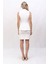 Abiye Yelek & Kısa Klem Etek Takım-Beyaz 3