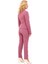 Peplum Ceket & Boru Paça Pantolon Takım-Rose 3