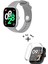 Xiaomi Redmi Watch 4 / 5 Uyumlu Yumuşak Silikon Kordon + Kasa ve Ekran Koruyucu 1