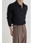 Josse Slim Fit Old Money Düğmeli Polo Yaka Triko Kazak 3