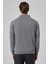 Erkek Gri Trend Core Spun Polo Yaka Dynamic Fit Rahat Kesim Triko 5