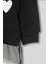 Kız Çocuk 2 Iplik Kalpli Tüllü Trend Sweatshirt - 525035 3