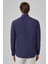 Erkek Lacivert Slim Fit Sert Yaka Gömlek 5