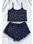 Yıldız Desenli Şortlu Pijama 2