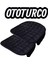 Soft -Sıvı Geçirmez,ergonomik,terletmez Ototurco Oto Koltuk Kılıfı-Minderi(3parça Oturak)Siyah 2