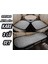 Soft -Sıvı Geçirmez,ergonomik,terletmez Ototurco Oto Koltuk Kılıfı-Minderi(3parça Oturak)Gri 1