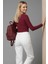 Çıtçıt Detaylı Bluz Bordo 2