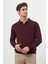 Erkek Bordo Basic Polo Yaka Dynamic Fit Rahat Kesim Triko 2