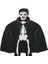 Siyah Renk Yakalı Halloween Pelerini 90 cm 4
