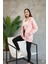 Kadın Genç Unisex Cepli Kapüşonlu Fermuarlı Sweatshirt Hırka 6