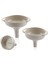 Süzgeçli Huni Seti 3 Boy Bpa Içermez Huni Qlux L-00874 Yağ Hunisi 4
