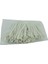Bağlama Teli Tel Klips Pvc Kaplamalı Beyaz 100 gr Takribi 100 Adetli 1 Paket 2