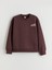 Lcw Kids Mürdüm Bisiklet Yaka Kız Çocuk Sweatshirt 4