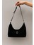 Bolanga Süet Vintage Omuz Çantası Siyah 1