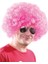 Bfs Açık Pembe Renk Kıvırcık Afro Bonus Peruk 1
