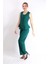 Aller Yelek & Bol Paça Pantolon Takım-Zümrüt 2