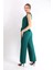 Aller Yelek & Bol Paça Pantolon Takım-Zümrüt 3