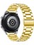 Watch Gt3/gt4/gt5/gt6 ve Pro Serileri Uyumlu 22MM Klasik Paslanmaz Çelik Metal Akıllı Saat Kordonu - 46MM Modeller Için Premium Bracelet Tarzı 2