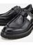 02AYH311670A100 ERKEK Deri Siyah Metal Tokalı Klasik Loafer 3