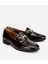 01AYH312420A480 KADIN Rugan Deri Kahverengi Tokalı Klasik Loafer 2