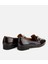 01AYH312420A480 KADIN Rugan Deri Kahverengi Tokalı Klasik Loafer 4