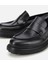 02AYH311880A100 ERKEK Deri Siyah Yumuşak Dokulu Klasik Loafer 3