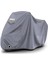 Motosiklet Brandası, Motosiklet, Örtüsü Motor Scooter Brandası, Dayanıklı (L:220X95X125CM)-GRI 1