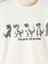Yeni Sezon Bisiklet Yaka Dinozor Baskılı Erkek Çocuk Sweatshirt 3