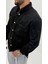 Martin Denim Sport Classic Black Dıgıtal Baskılı Erkek Jean Gömlek 1