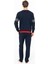 Erkek Bisiklet Yaka Uzun Kollu Pijama Takımı S26930 Cepli 3
