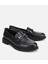 01AYH314390A100 KADIN Deri Siyah Tokalı Klasik Loafer 2
