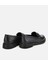 01AYH314390A100 KADIN Deri Siyah Tokalı Klasik Loafer 4