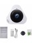 360 Görüşlü Hd Mini Ufo Kamera Tavan Tipi Kablosuz Ip Kamera KS-607 2