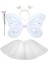 Beyaz Kelebek Kostümü Seti 1