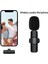 K9 Mini Kablosuz Yaka Mikrofonu Canlı Yayınlar, Röportaj, Podcastler USB Lightning Uyumlu 2