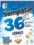 6.sınıf Türkçe Sempatik 36 Haftalık Kazanım Denemeleri 1