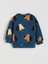 Lcw Baby Petrol Köpek Baskılı Erkek Bebek Eşofman Altı ve Sweatshirt 2'li 4