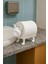 Dekoratif Tuvalet Kağıdı Pratik Ev Dekorasyon Bulldog Tuvalet Tasarım 14 x 12 cm 3