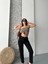 Mom Fit Enzim Taş Yıkama Jeans Pantolon Siyah 5