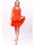 Aller Yelek & Kısa Kloş Etek Takım-Turuncu 1