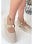 Okira Bej Cilt Oxford Ayakkabı 3