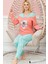 Bayan Uzun Kollu Pijama Takımı Model No 7620 2