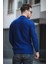 Seka 509 Slim Fit Petek Örgü Erkek Yarım Balıkçı Kazak 3