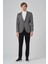Erkek Füme Örme Slim Fit Mono Yaka Ceket 2