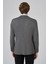 Erkek Füme Örme Slim Fit Mono Yaka Ceket 5