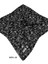 5571 Siyah Beyaz Flamlı Pamuk Eşarp 1