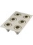 Silikon Pasta & Kek Kalıbı Fragole E Panna 3D Çilek Pfragole E Panna Ø59MM H61MMP 2