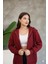 Kadın Genç Unisex Cepli Kapüşonlu Fermuarlı Sweatshirt Hırka 6