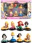Disney Pamuk Prenses Bella Ariel Rapunzel Aurora Sindirella 5cm 1