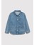 7210002-90880 Lulu Açık Mavi Jean Gömlek 2